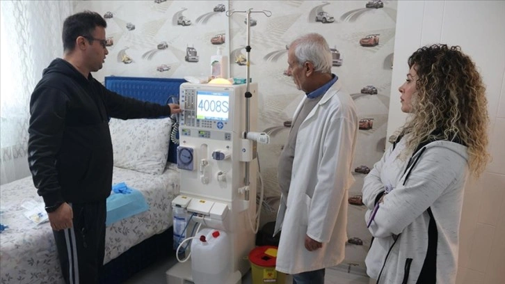 Diyarbakır'da diyaliz hastalarına ev konforunda tedavi imkanı başladı