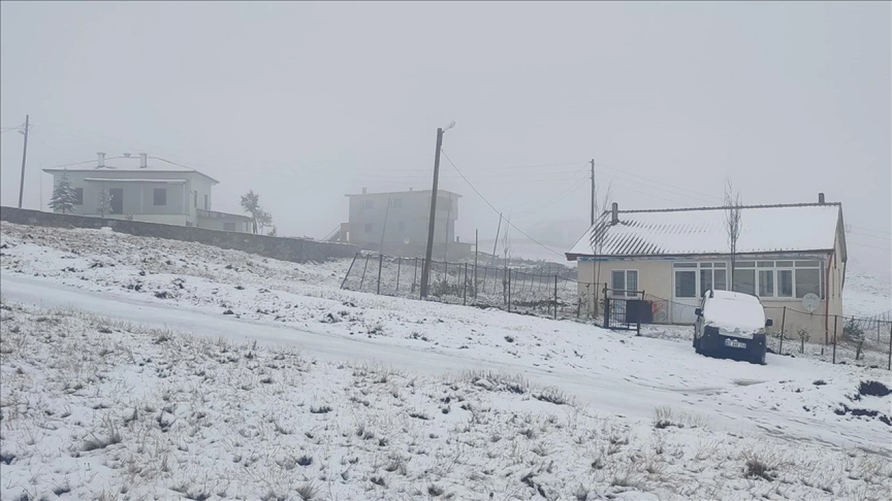 Doğu Karadeniz'in yüksek kesimleri beyaza büründü