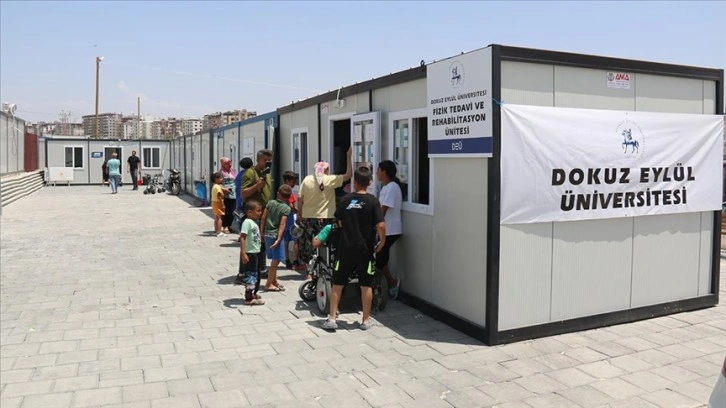 Dokuz Eylül Üniversitesi Hatay'da fizik tedavi merkezi ve su arıtma ünitesi kurdu