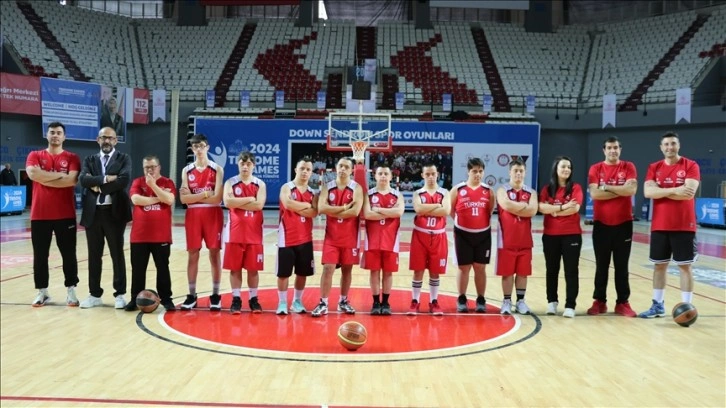 Down sendromlu milli basketbolcular, Trisome Oyunları'nda şampiyonluk için sahaya çıkacak