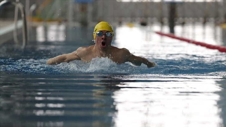 Down sendromlu milli sporcu Furkan'ın hedefi dünya şampiyonluğu