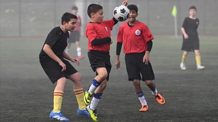 Edirne'de daha önce spor yapmamış çocuklar 