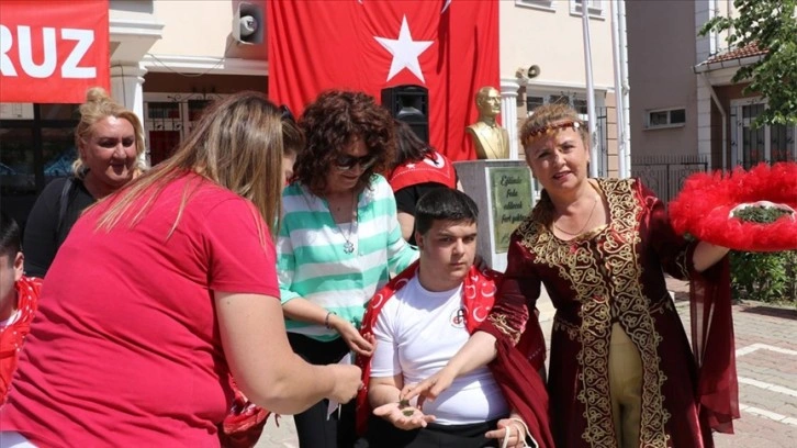 Edirne'de engelli öğrencilere 