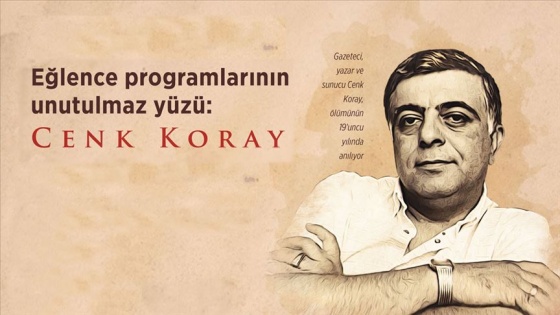 Eğlence programlarının unutulmaz yüzü: Cenk Koray