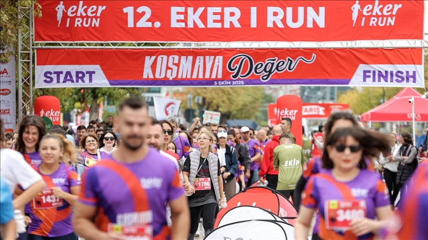 'Eker I Run Koşusu' Bursa'da yapıldı