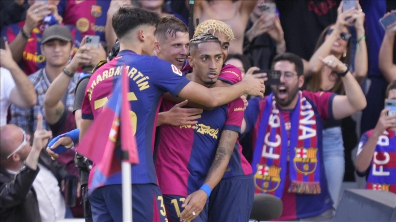 El Clasico'yu kazanan Barcelona şampiyonluk yolunda büyük avantaj yakaladı