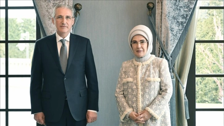 Emine Erdoğan, BM İklim Değişikliği Konferansı Başkanı Babayev ile görüştü