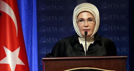 Emine Erdoğan: İnsani yardım sömürgeci mantıktan uzak olmalı