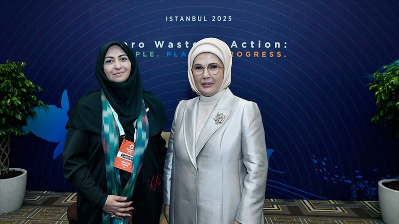 Emine Erdoğan, İran Cumhurbaşkanı Yardımcısı Shina Ansari ile görüştü