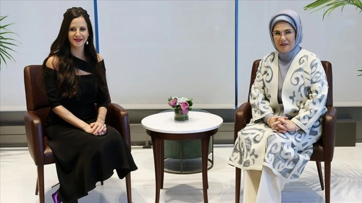 Emine Erdoğan, Sırbistan Cumhurbaşkanı'nın eşi Vucic ile görüştü