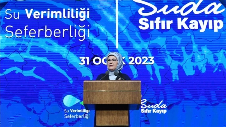 Emine Erdoğan: Türkiye Yüzyılı'na bir damla da siz olun