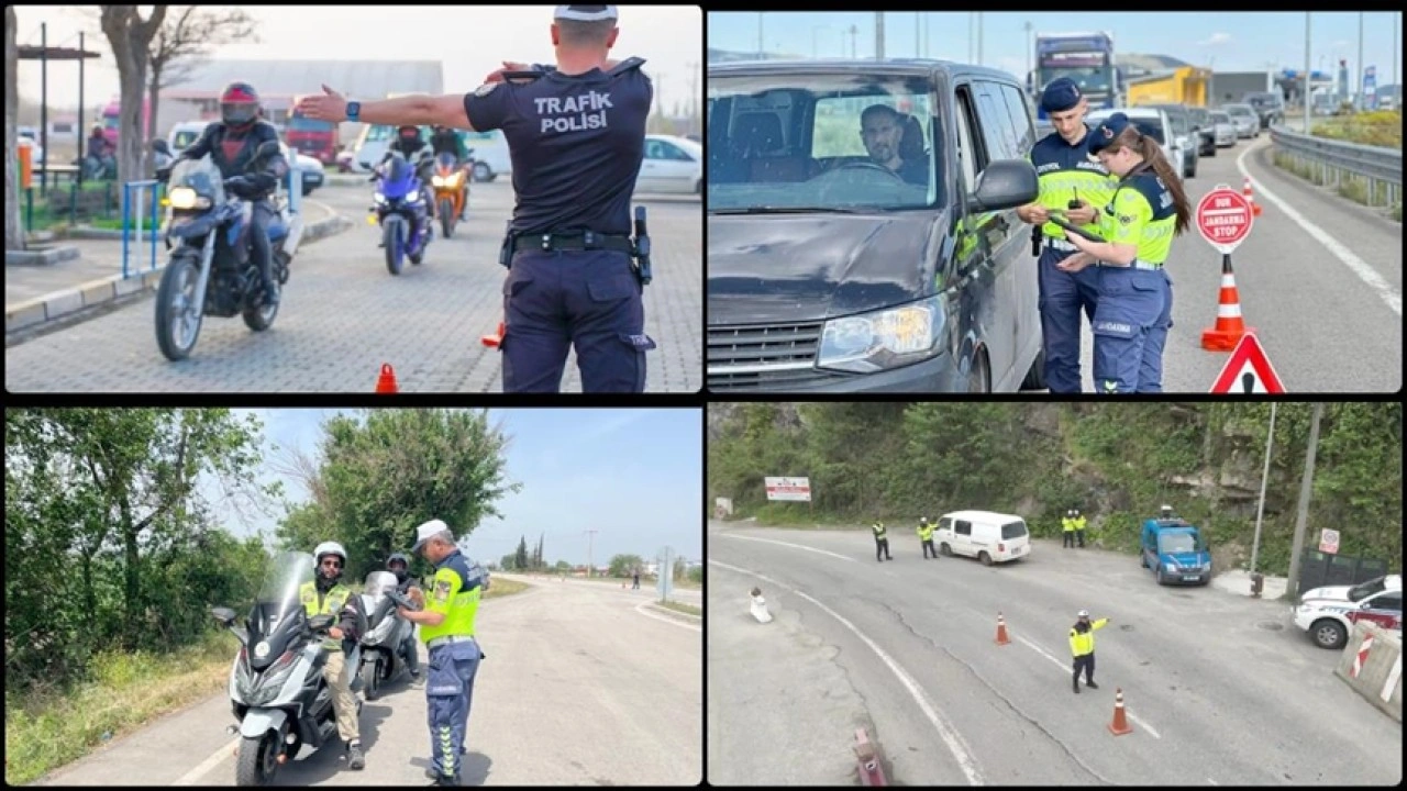 Emniyet ve trafik ekiplerince bir haftada 534 bin 508 sürücüye işlem yapıldı