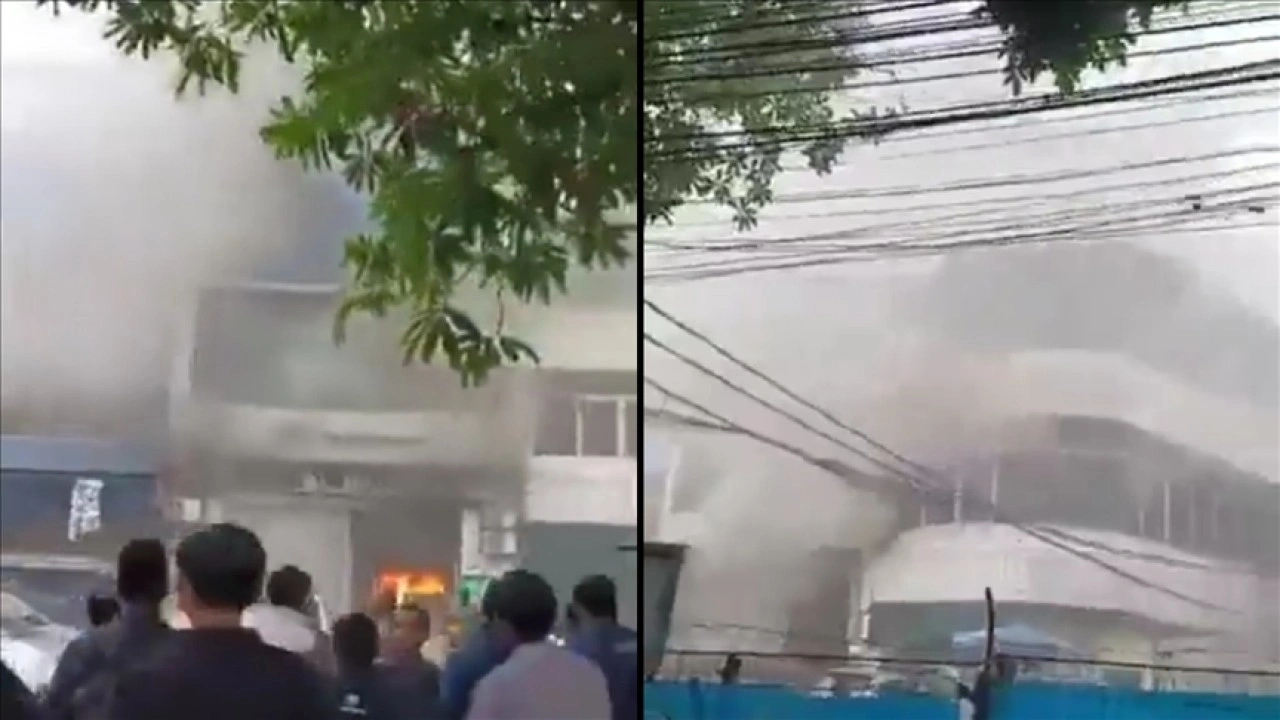 Endonezya'da 7 katlı binada çıkan yangında ilk belirlemelere göre 17 kişi öldü