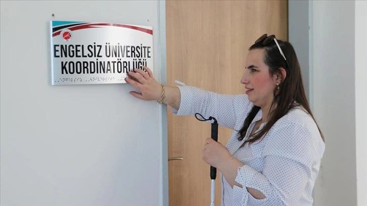 Engelleri ortadan kaldıran Kastamonu Üniversitesi engellilere kolaylık sağlıyor
