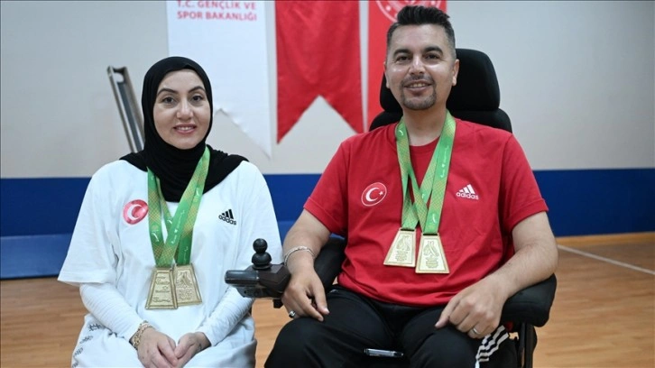 Engelli milli sporcu, düğün takıları ile alınan ekipmanla dünya şampiyonu oldu