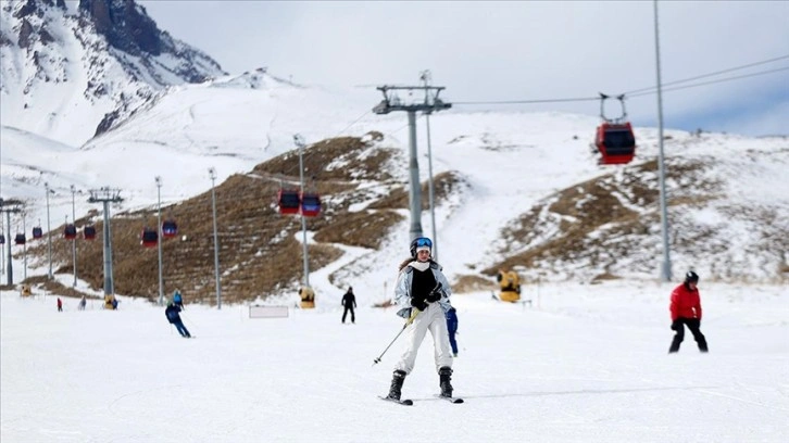 Erciyes artık daha çok kayakçı ağırlıyor