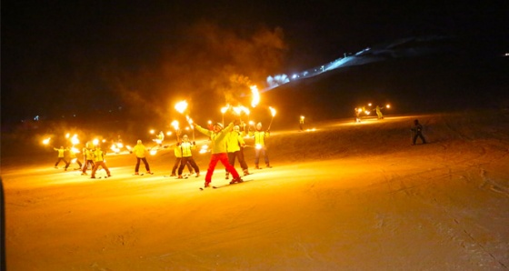 Erciyes'te görsel şölen