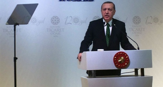Erdoğan: Sen benim rakibim olamazsın