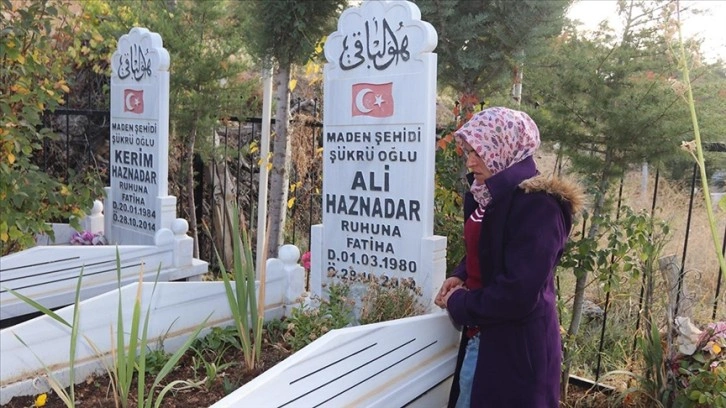 Ermenek'te yaşamını yitiren madencilere yakınlarının özlemi dinmiyor