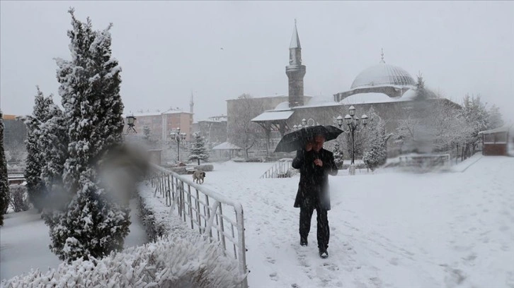 Erzurum, Ardahan ve Kars'ta kar yağışı etkili oluyor