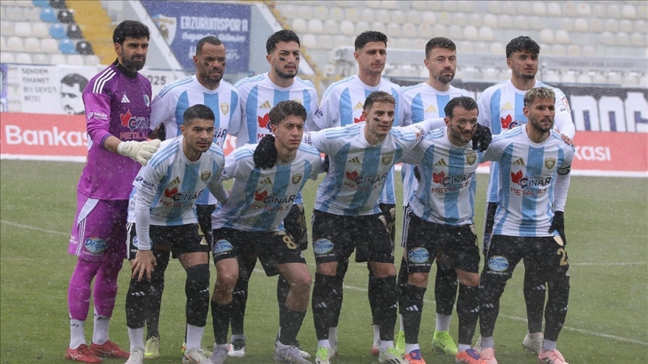 Erzurumspor FK, S&uuml;per Lig i&ccedil;in kenetlendi