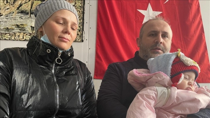 Eşi ve kızıyla Ukrayna'daki savaştan kaçan Atıcı: 8 gün boyunca sığınakta kaldık