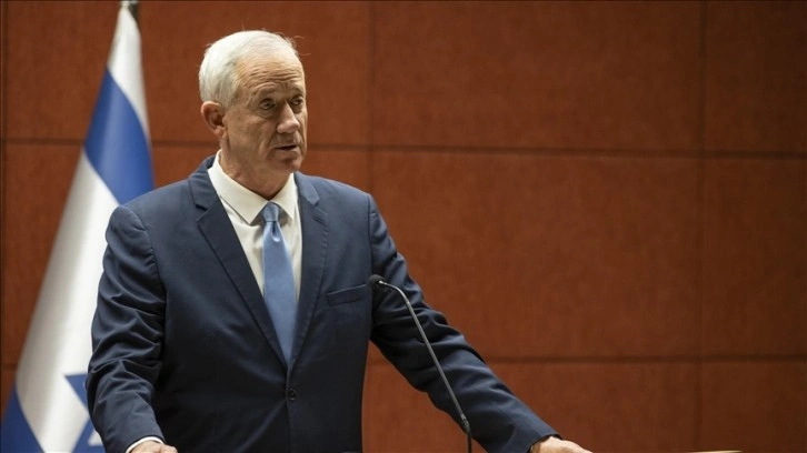İsrail eski Savunma Bakanı Gantz, Biden'ın hükümete uyarı mesajı gönderdiğini söyledi