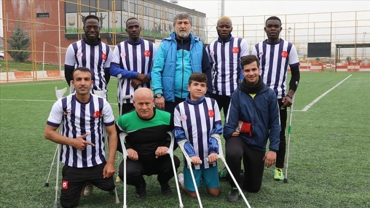 Eyyübiye Belediyespor Ampute Futbol Takımı, Afrikalı oyuncularıyla çıkışa geçmek istiyor