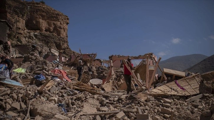 Fas'ta depremden etkilenen ailelere aylık 250 dolar yardım dağıtılacak