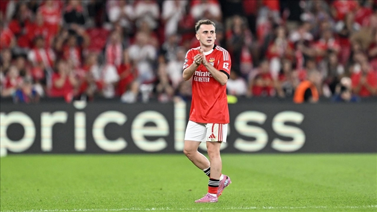Fenerbahçe, Kerem Aktürkoğlu'nun transferi için Benfica ile prensip anlaşmasına varıldığını duy