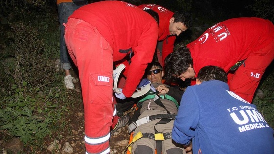 Fethiye'de yamaç paraşütü kazası