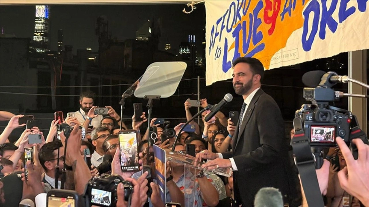 Filistin destekçisi Mamdani, seçilmesi halinde New York'un ilk Müslüman belediye başkanı olacak