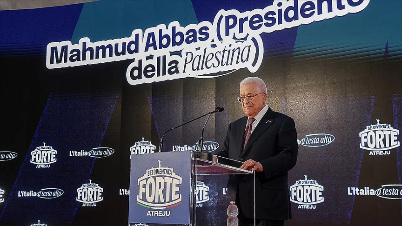 Filistin Devlet Başkanı Abbas'tan İtalya'ya &quot;Filistin Devleti'ni tanıyın&quot; çağrısı