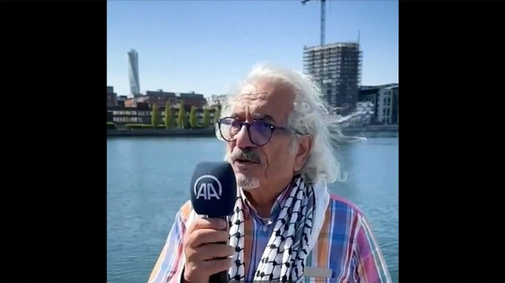 Kofia grubunun kurucusu George Totari, Filistin protestolarının simgesi 'Leve Palestina' şarkısını söyledi
