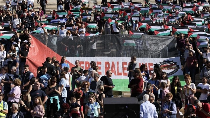 Filistin'e destek gösterileri dünyanın çeşitli ülkelerinde sürüyor