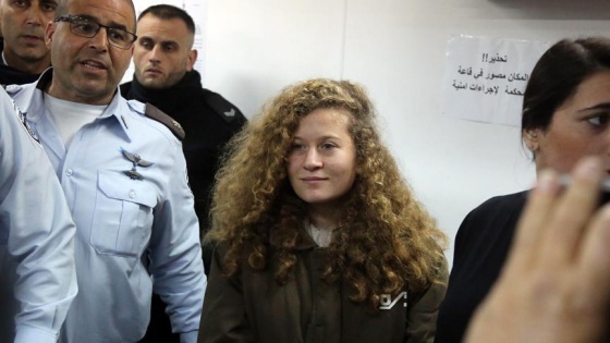 Filistinli cesur kız cezaevinden erken çıkabilir
