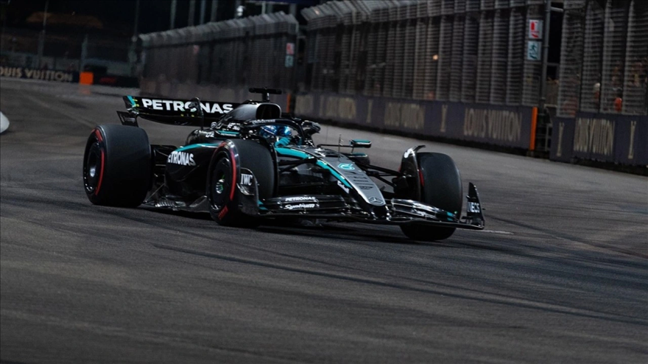 Formula 1'de Singapur Grand Prix'sini George Russell kazandı