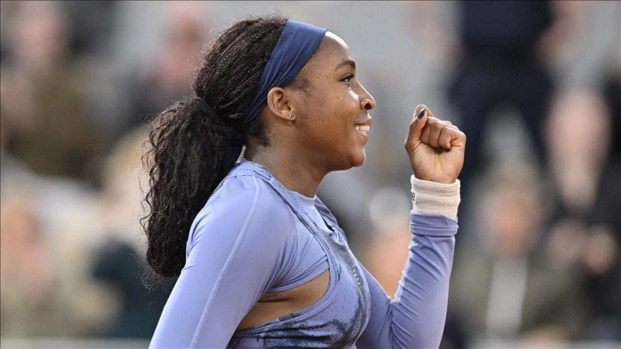 Fransa Açık'ta Coco Gauff yarı finale çıktı