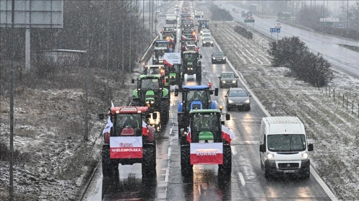 Fransa'da çiftçilerden 