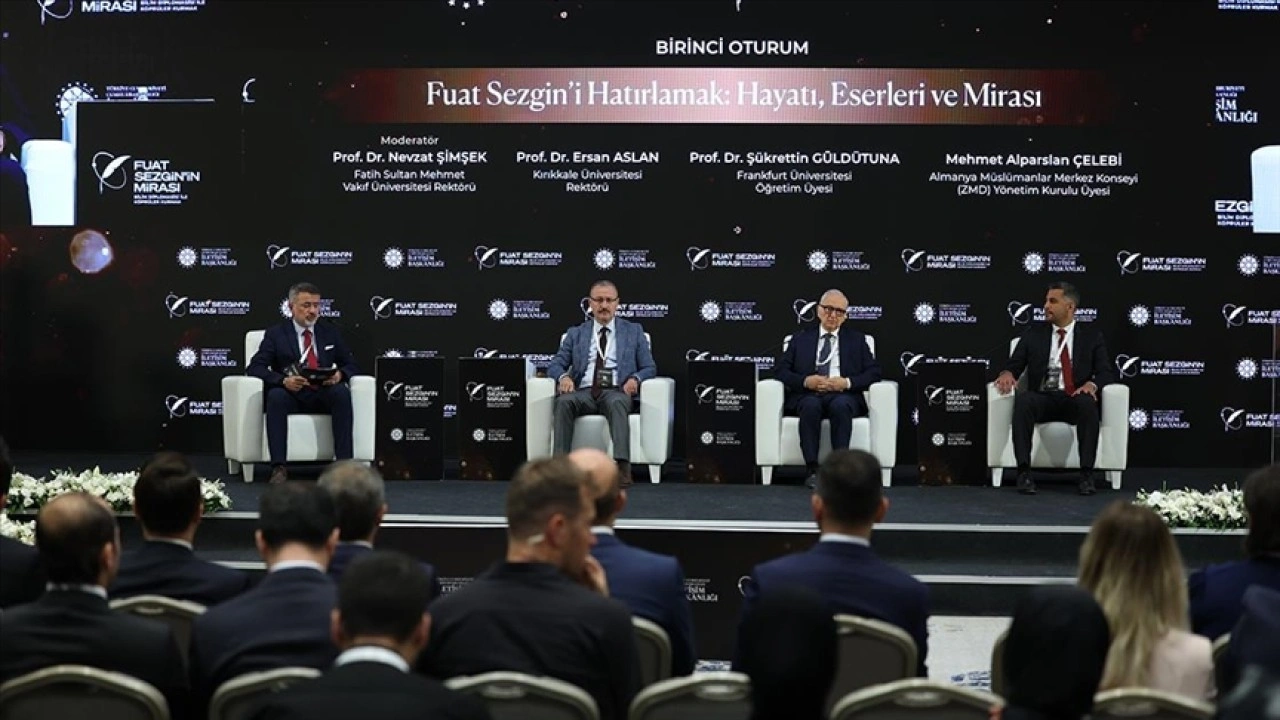 "Fuat Sezgin'in Mirası: Bilim Diplomasisi ile Köprüler Kurmak" paneli düzenlendi