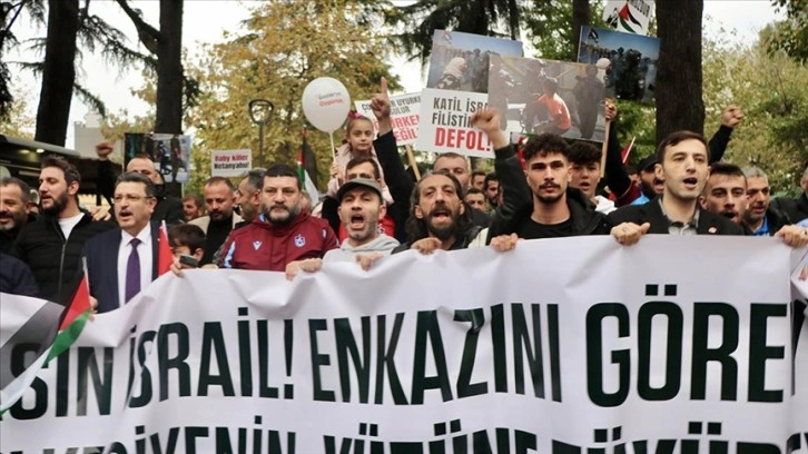 Futbol taraftar gruplarından İsrail'e 'Filistin' tepkisi