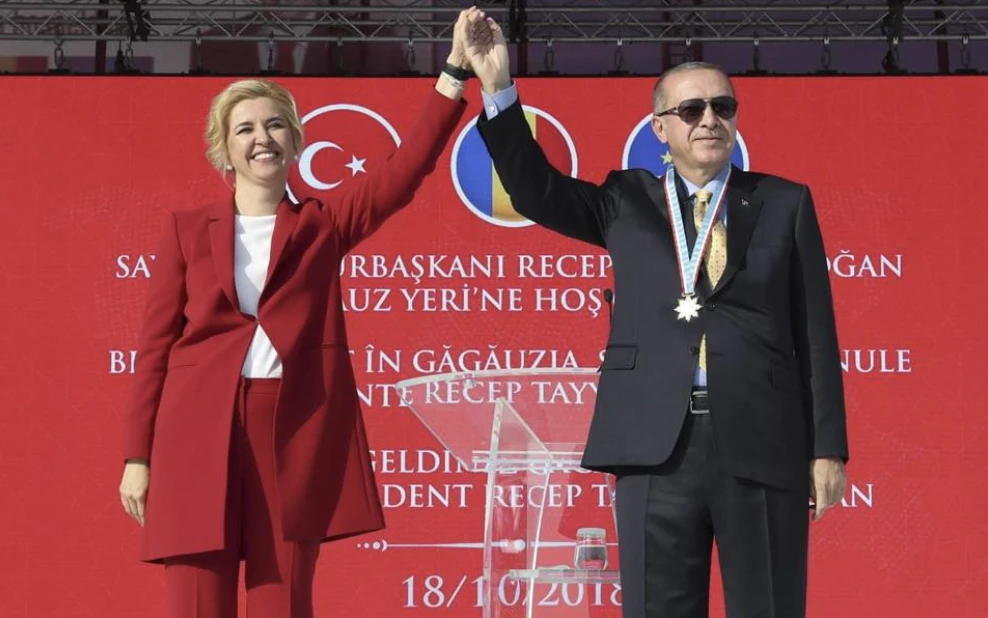 Gagavuz halkı Cumhurbaşkanı Erdoğan’a müteşekkir!