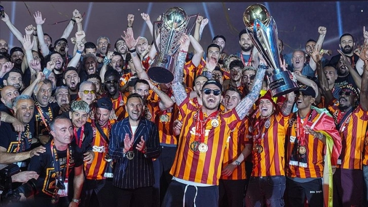 Galatasaray, 24. lig şampiyonluğuyla Avrupa'da ilk 10'da