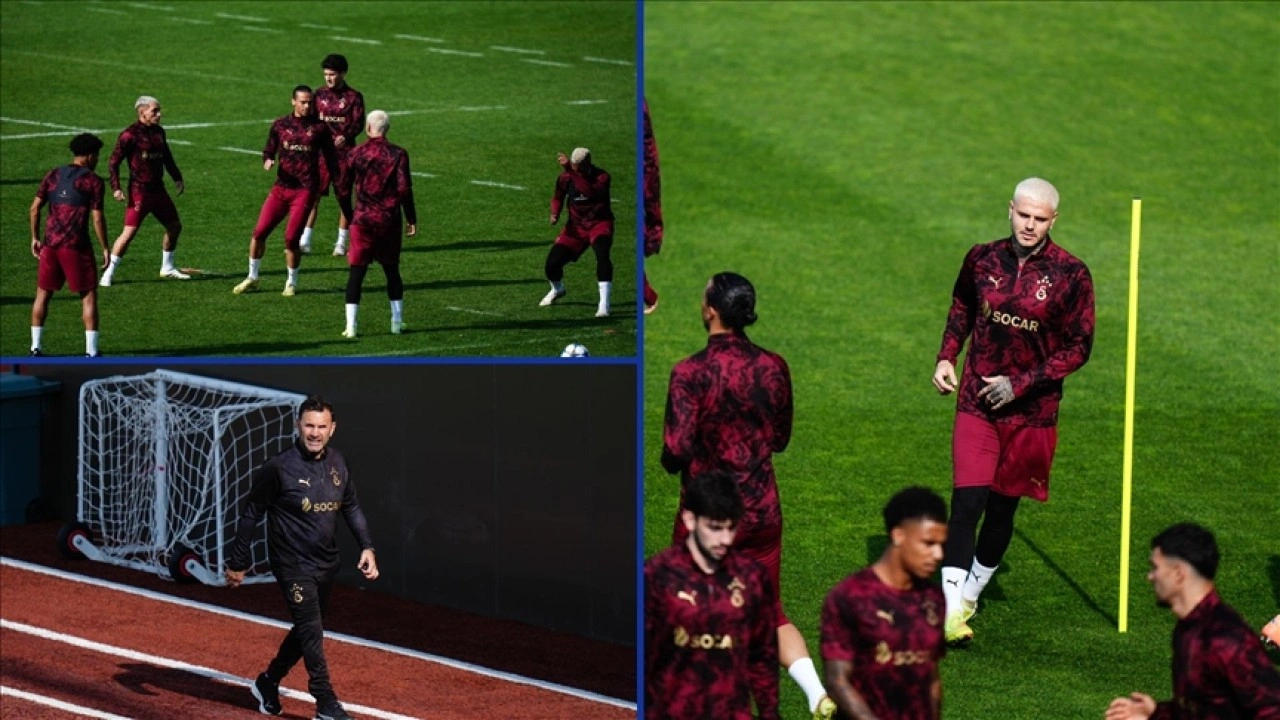 Galatasaray, Ajax maçı için Hollanda'ya gitti