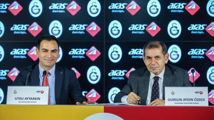 Galatasaray, Aras Kargo ile sponsorluk anlaşması imzaladı