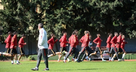 Galatasaray, Benfica maçı hazırlıklarını sürdürdü