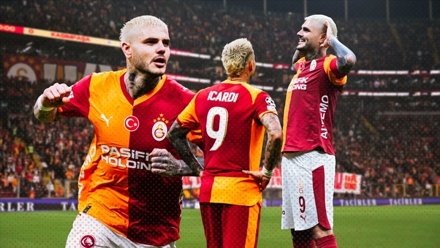 Galatasaray'da ilk yarının en golc&uuml;s&uuml; Icardi