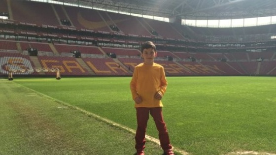 Galatasaray’dan minik Yusuf’a destek