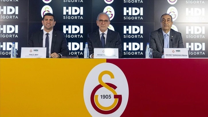 Galatasaray Kulübü, HDI Sigorta ile sponsorluk sözleşmesi imzaladı