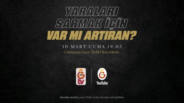 Galatasaray, özel koleksiyon parçalarını depremzedeler için açık artırmaya çıkaracak